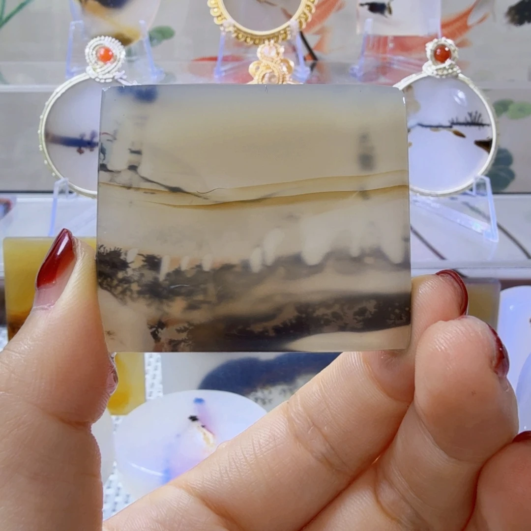 未镶嵌吊坠(不含链)玛瑙/玉髓18