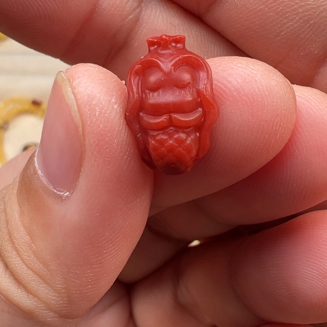 南红玛瑙未镶嵌颈饰