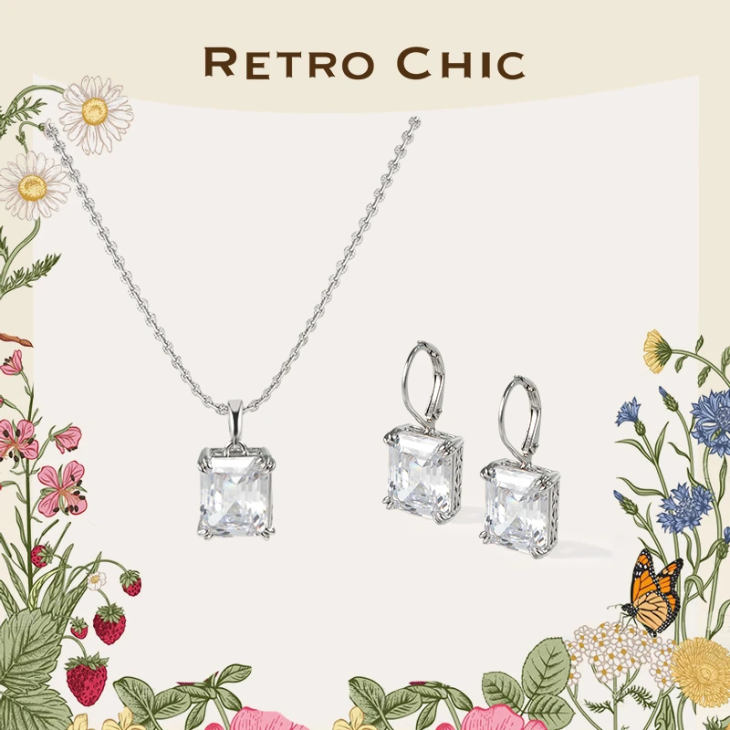铜合金吊坠 RC RETRO CHIC 意大利复古时尚首饰 香水椰子两件套