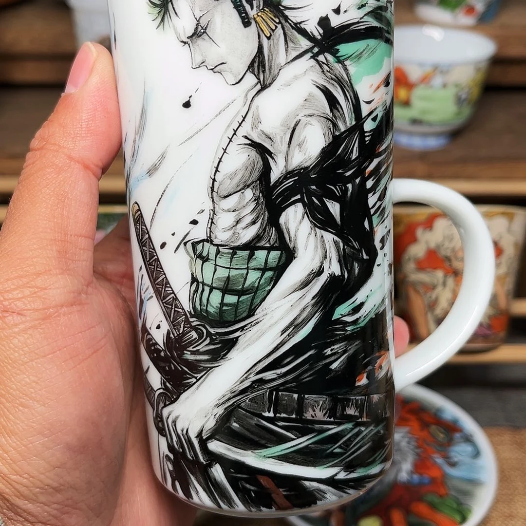 杯景德镇陶瓷手绘主人杯