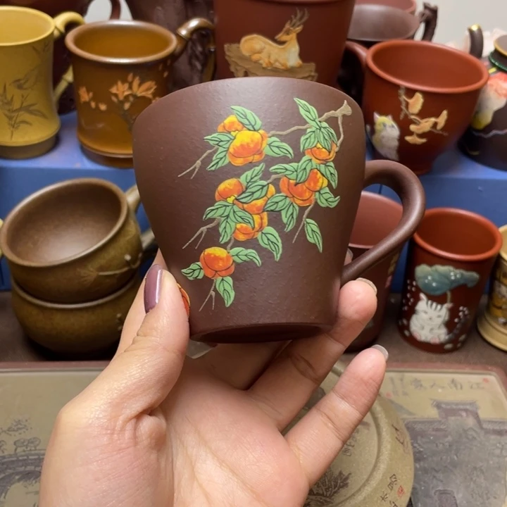 紫砂茶杯紫砂主人杯