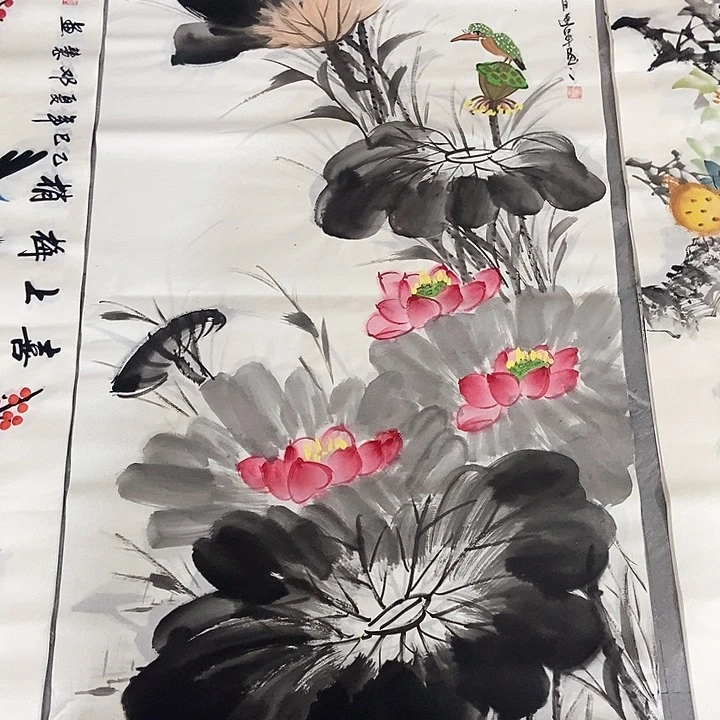 小周画廊的直播间