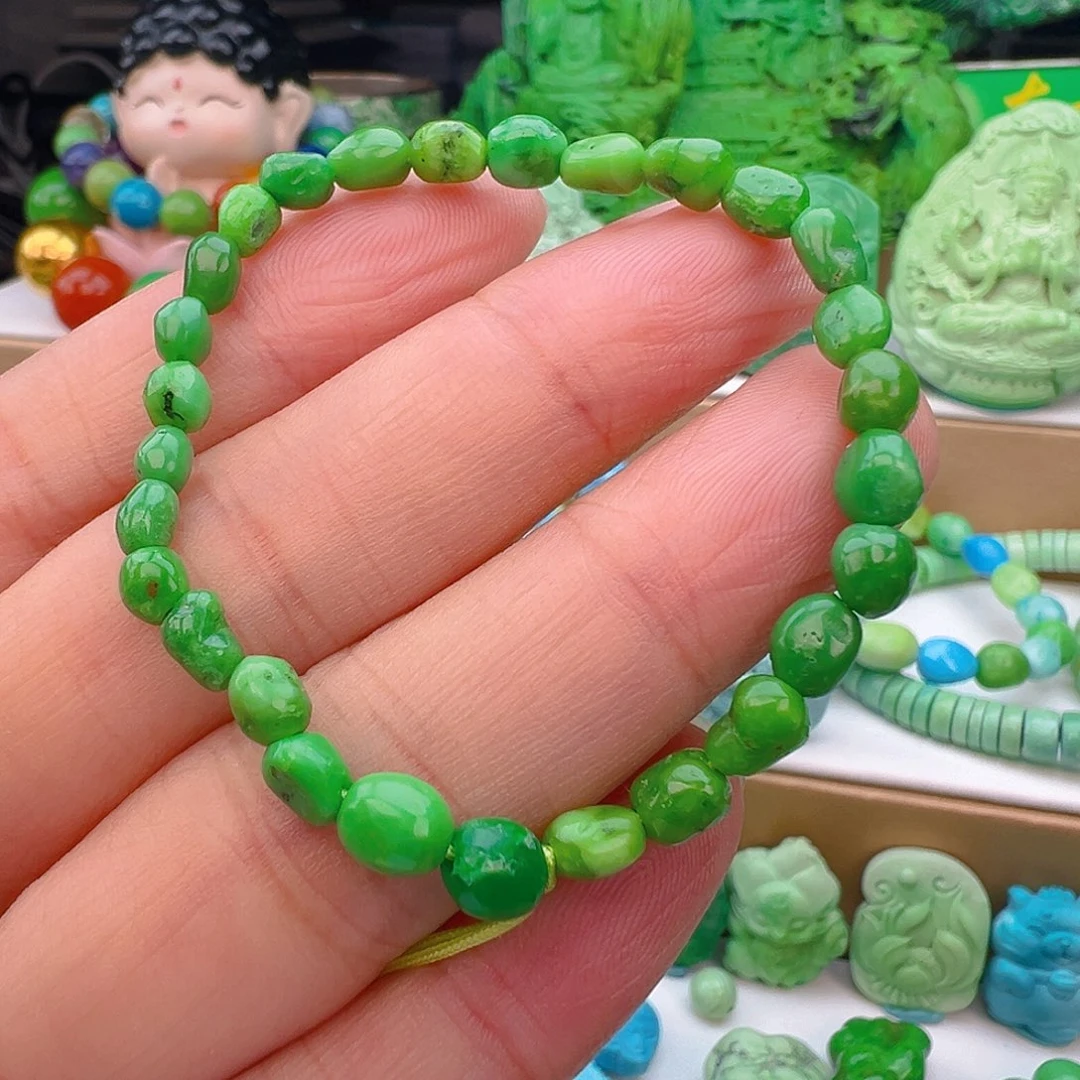 未镶嵌绿松石项链