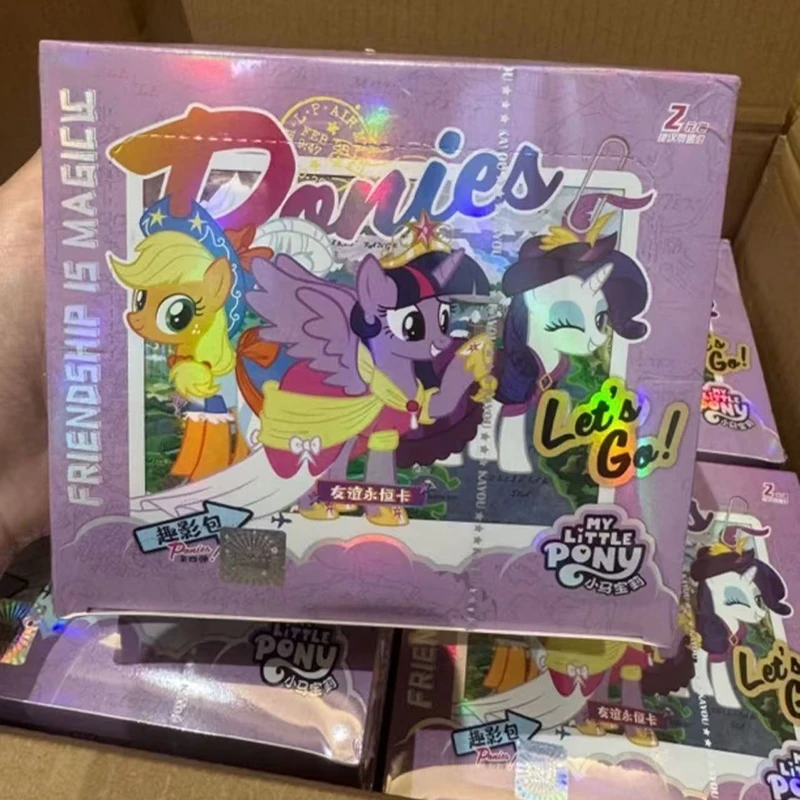 第4弹趣影包一整盒正版小马宝莉卡片系列卡牌必中四代黑背cr3