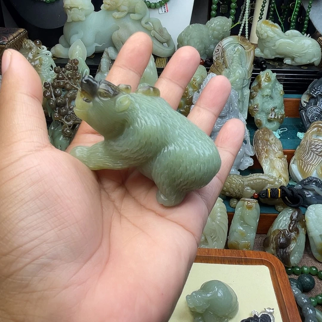 吊坠(不含链)未镶嵌和田玉