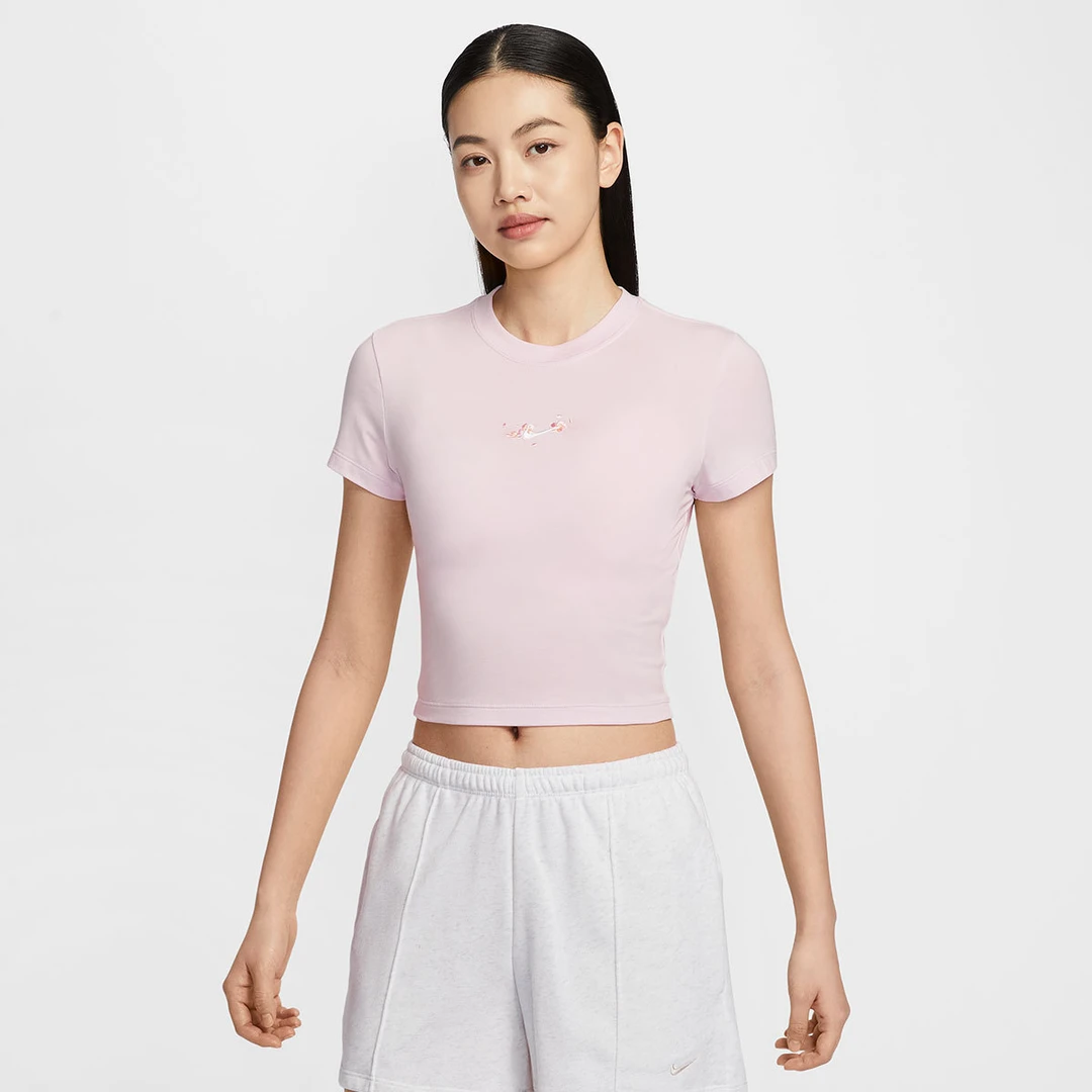 耐克｜日常时尚 运动休闲 女子修身短袖T恤IF2007-655