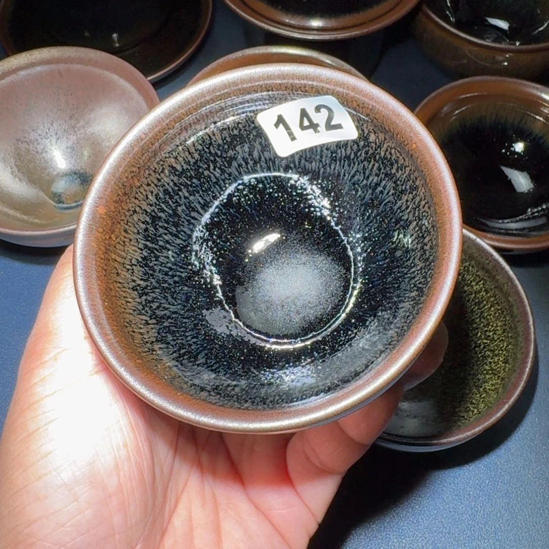 小雨茶盏手工柴烧