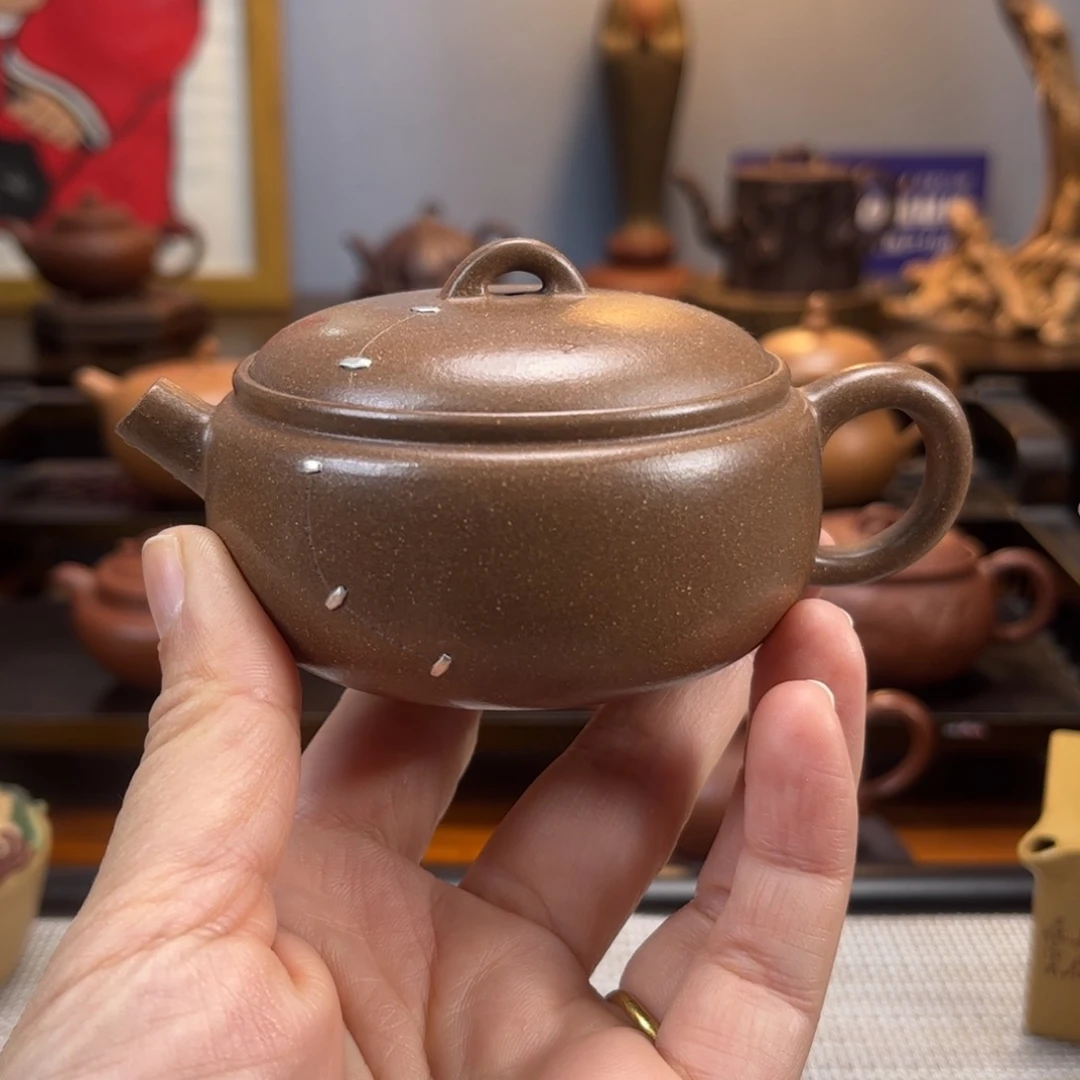 紫砂茶具半手工制作