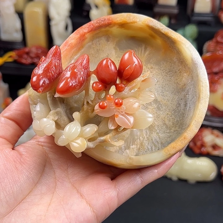 寿山石老性芙蓉石