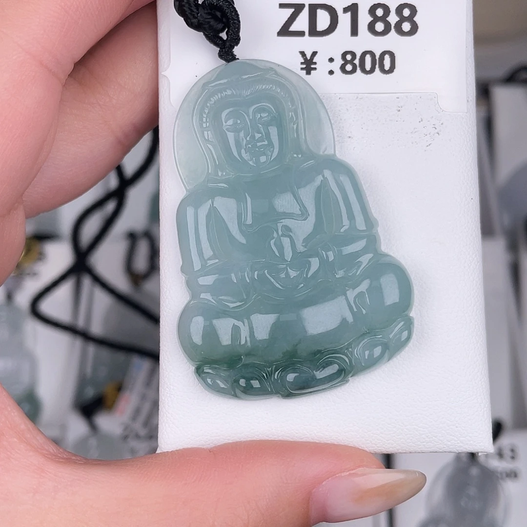 翡翠未镶嵌颈饰zd188