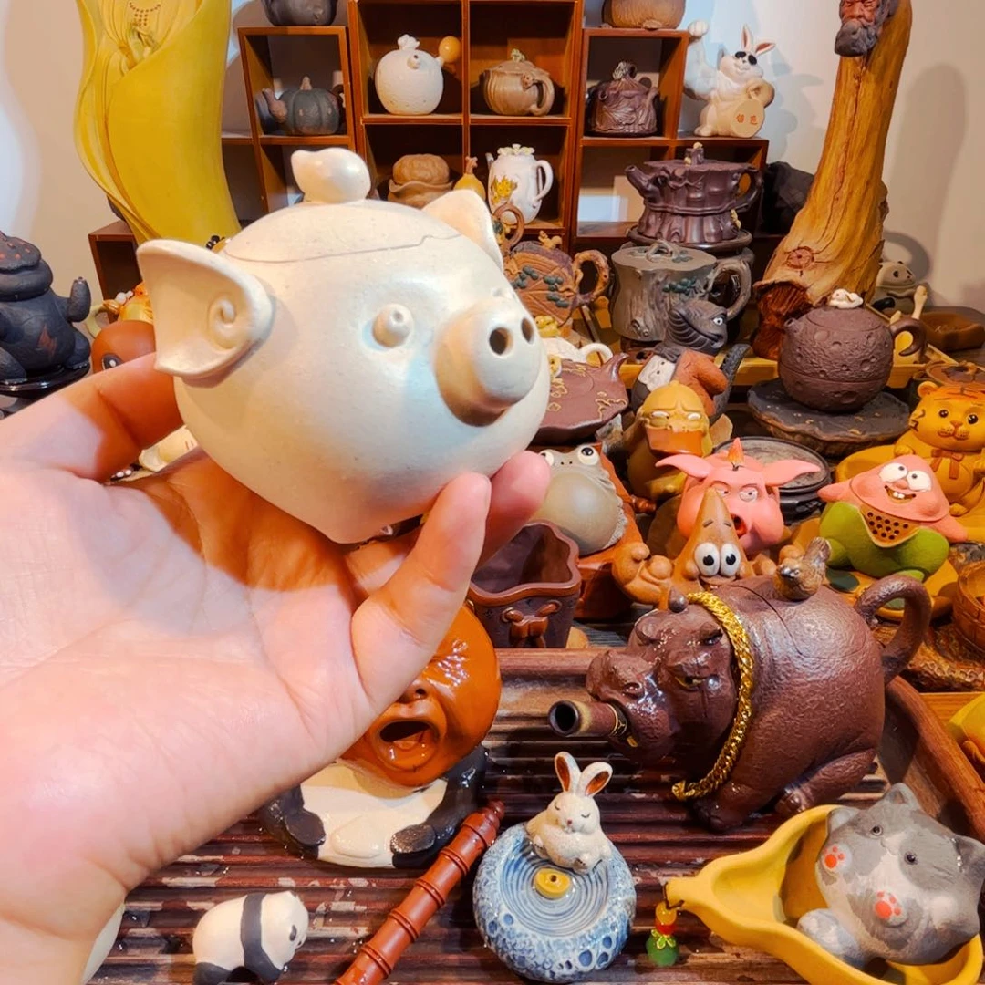 茶壶红泥纯手工制作过程就是