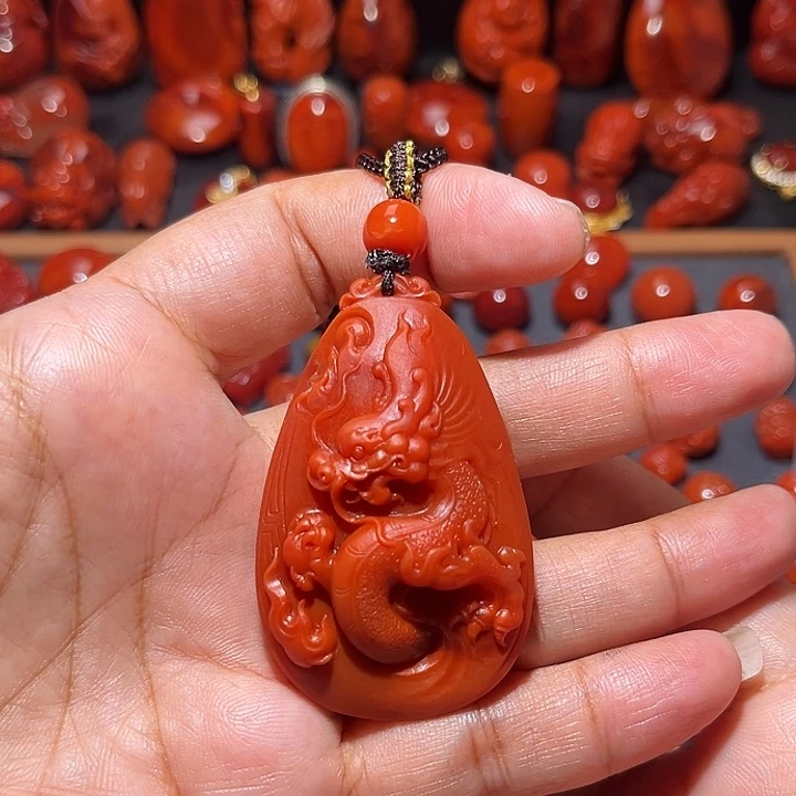 J***o南红玛瑙未镶嵌配饰挂件