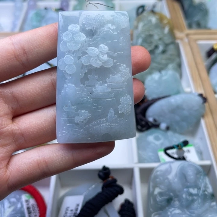 颈饰未镶嵌翡翠658