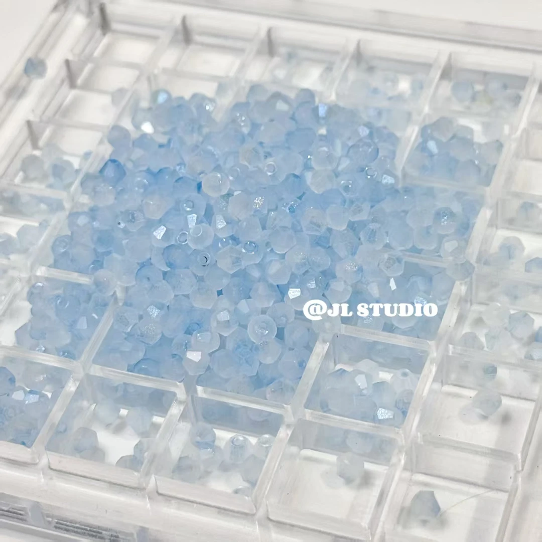 【富婆专属】轻奢高定 3.0半糖系列4mm晶晶 6款 手工diy串珠