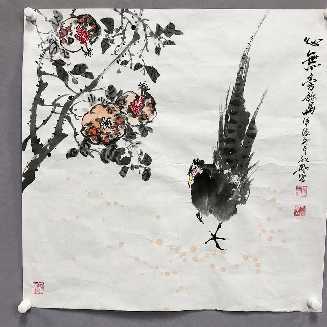 国画国画纯手绘作品请放心去藏