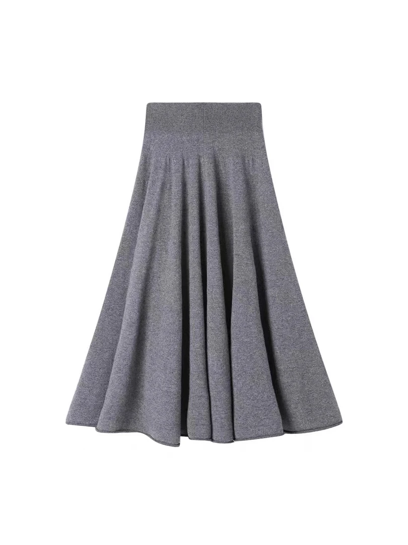 REREK设计师品牌2025早春羊毛半身裙