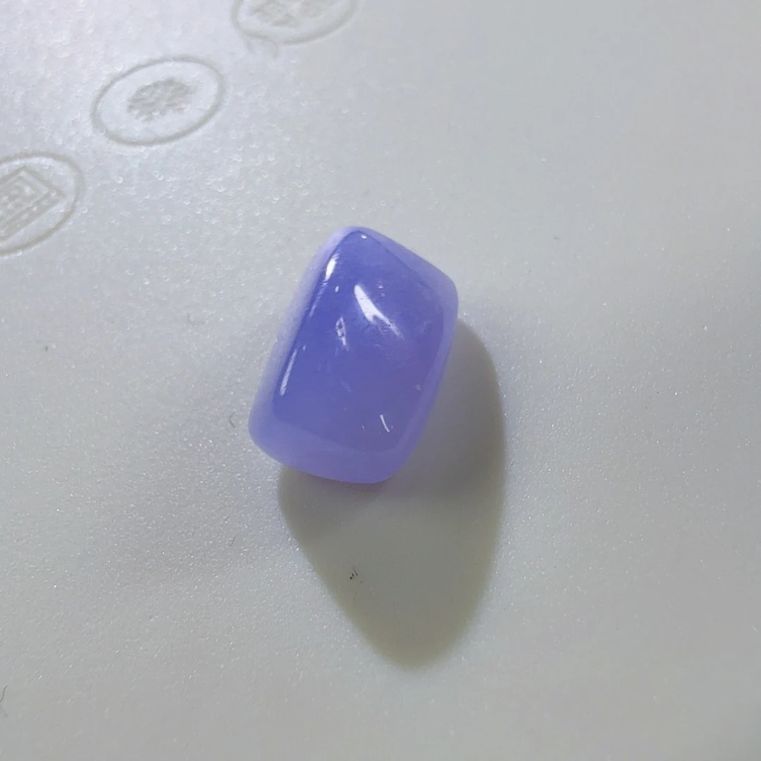 翡翠未镶嵌颈饰紫随行