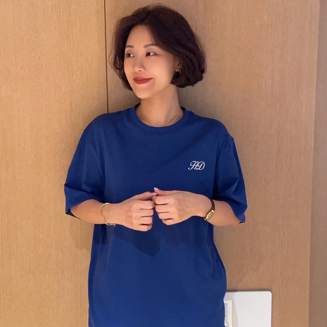 XIYE&W【前后字母T】字母T恤