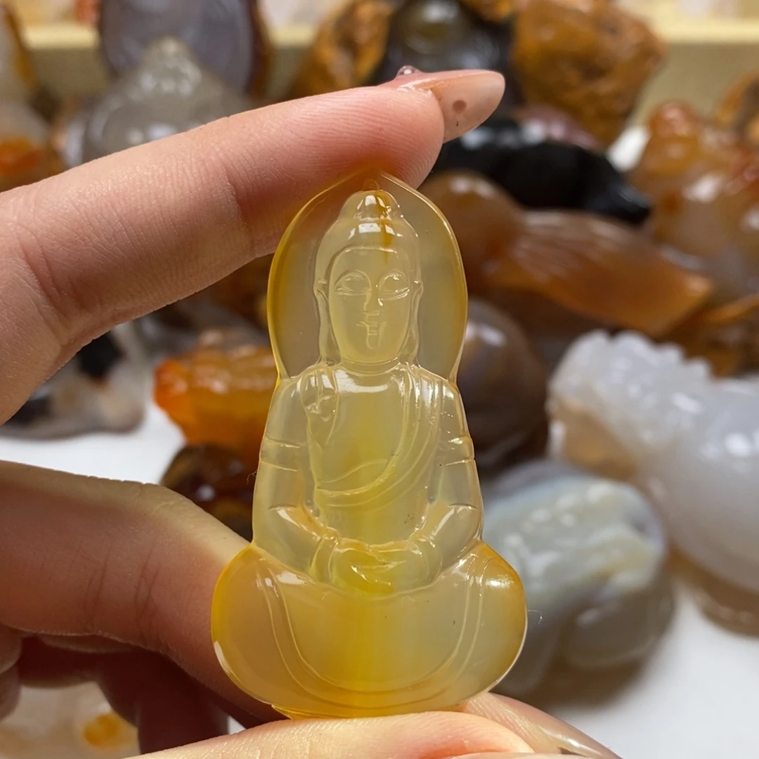 玛瑙/玉髓未镶嵌颈饰