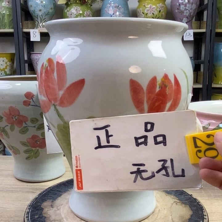 景德镇高温陶瓷花盆