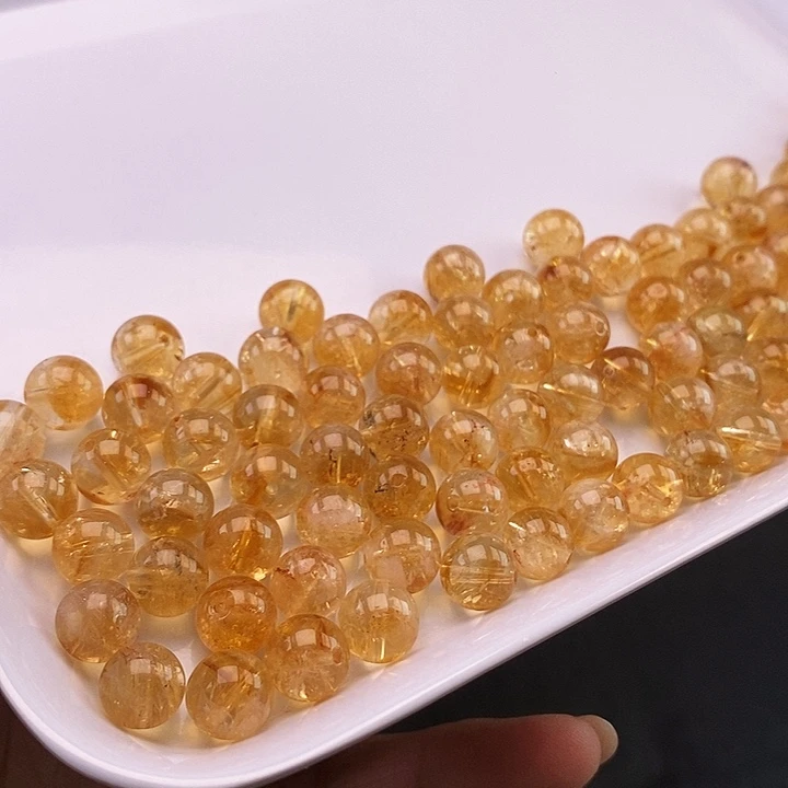 未镶嵌卡9黄塔晶23个玛瑙/玉髓