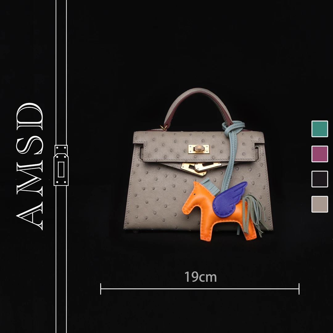 AMSD高奢鸵鸟皮女包高端女包3027T-8/MAFEIMG