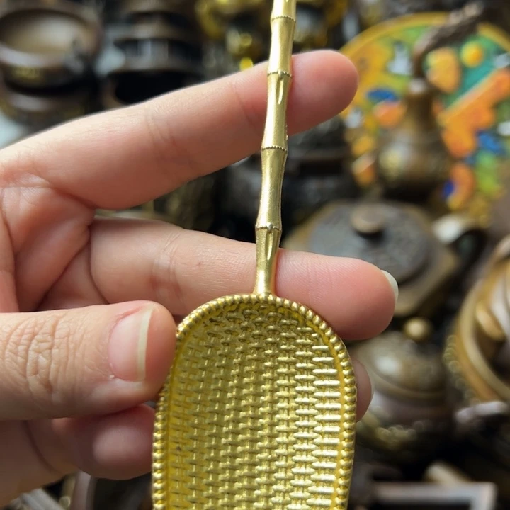 精美铜器摆件藏收