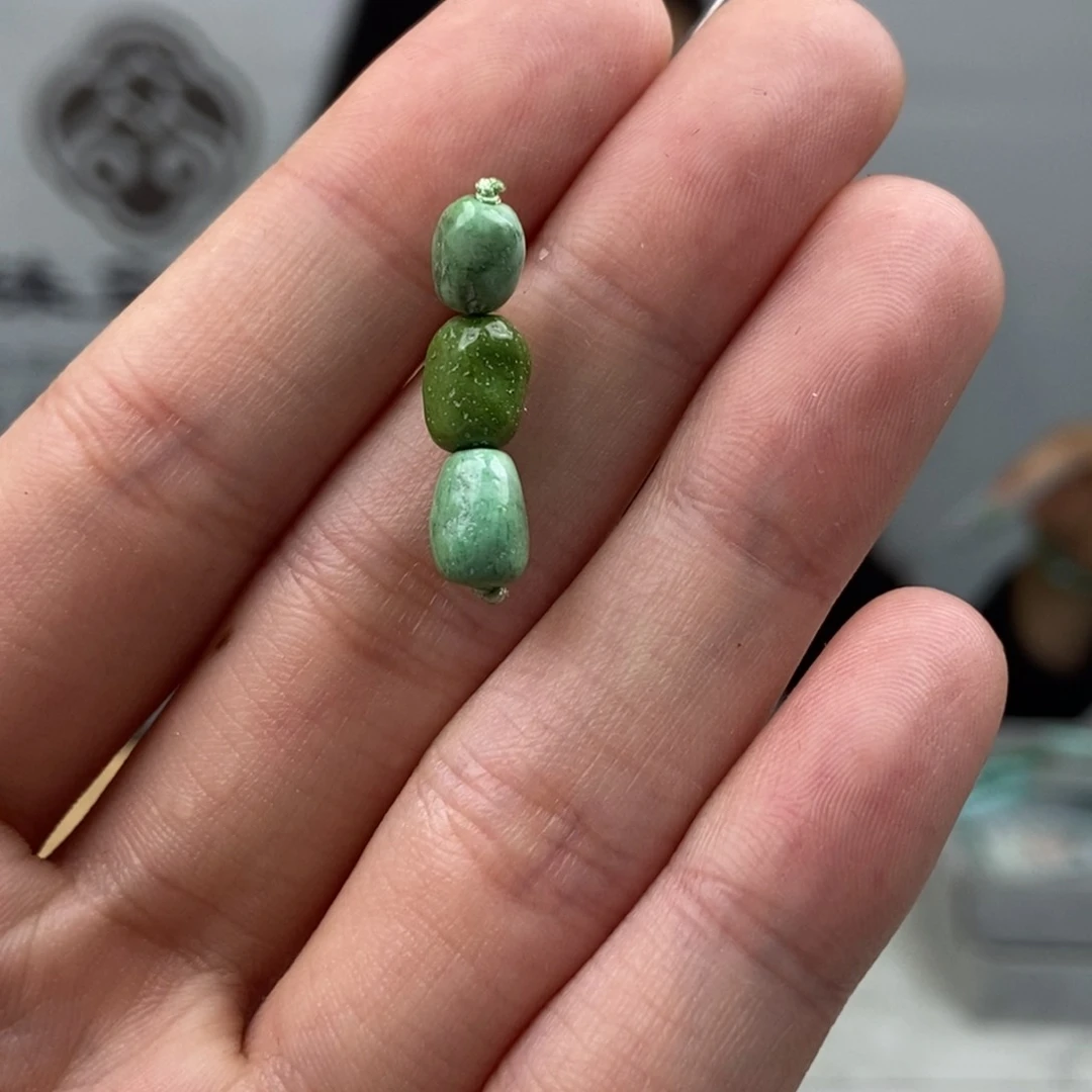 未镶嵌绿松石珠宝奇石