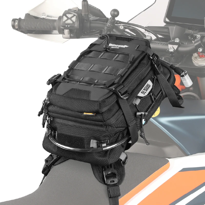 （含1.5L水袋）Rhinowalk犀牛机械师系列摩托车油箱包防水