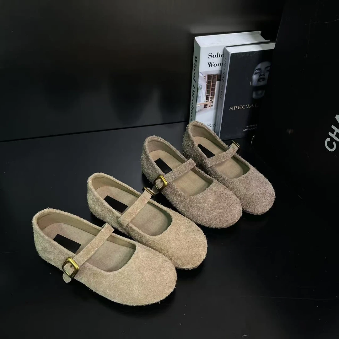 【长期美学】平底玛丽珍鞋女2025秋季新款内增高单鞋潮86-139