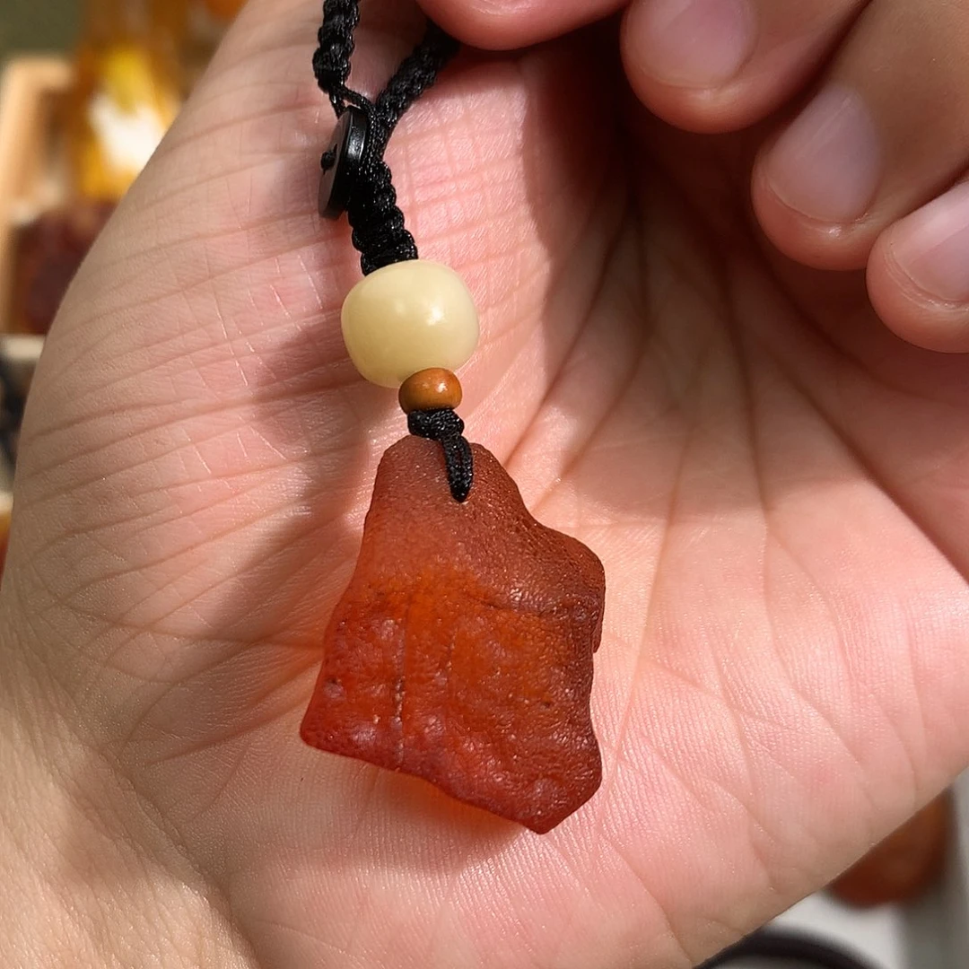 蜜蜡裸石未镶嵌你