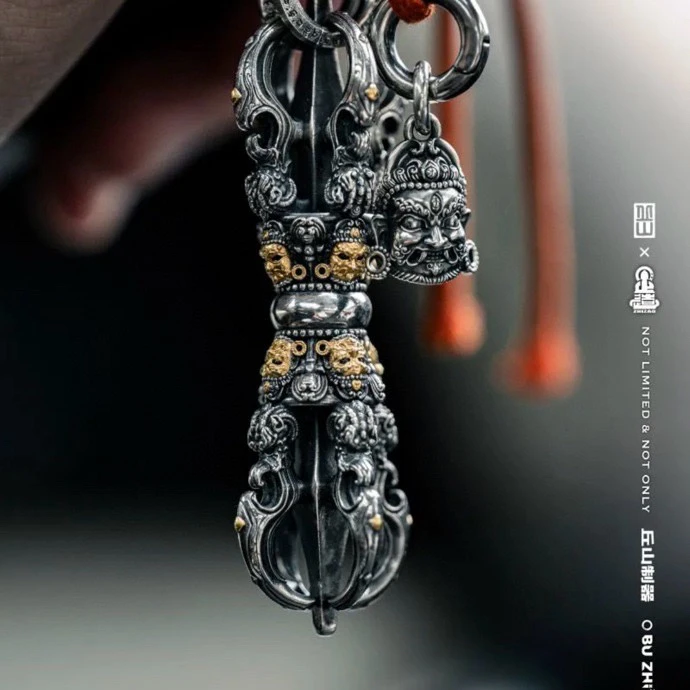 925银银制品 【孙小禹银饰】帕拉金刚杵 经典设计  两个版本