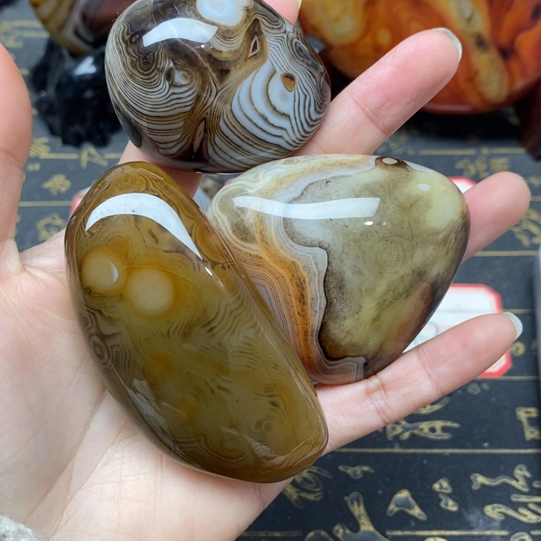 玛瑙/玉髓玛瑙未镶嵌玉**行