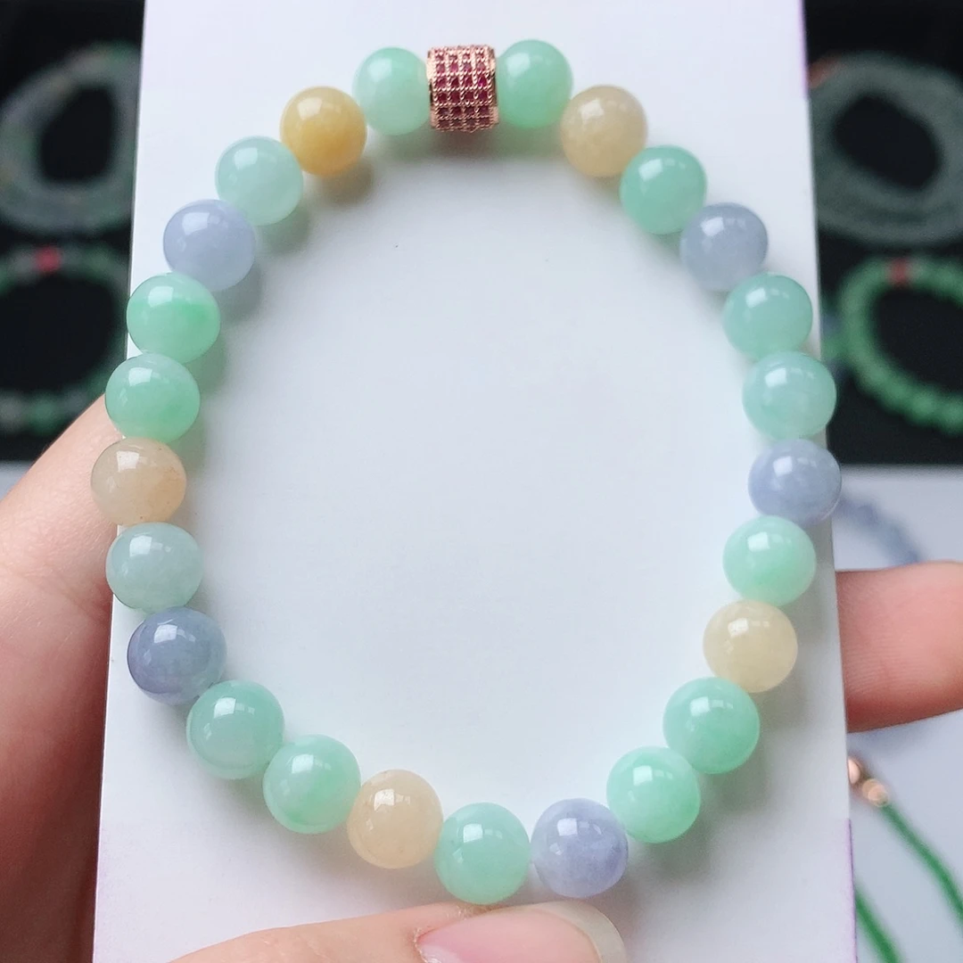 翡翠未镶嵌手链翡翠