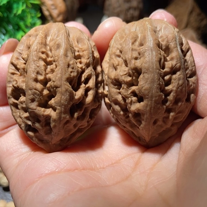 把件文玩核桃东北楸子小雪103