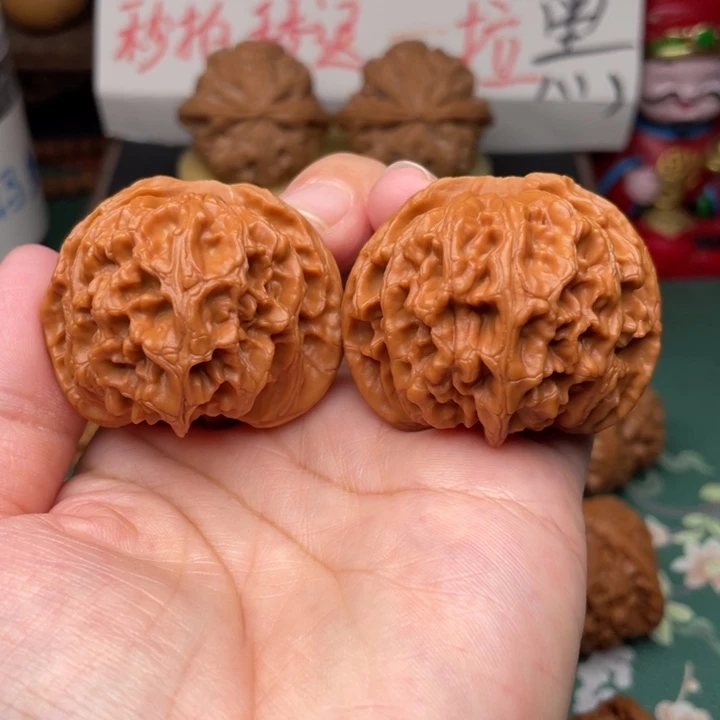 【闪购商品】把件文玩核桃44全品苹果园