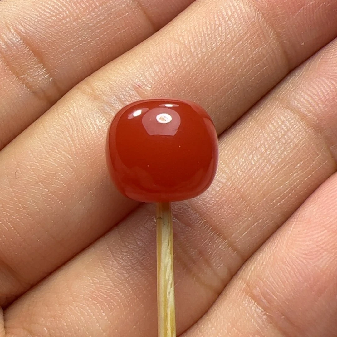 未镶嵌珠子南红玛瑙一***。