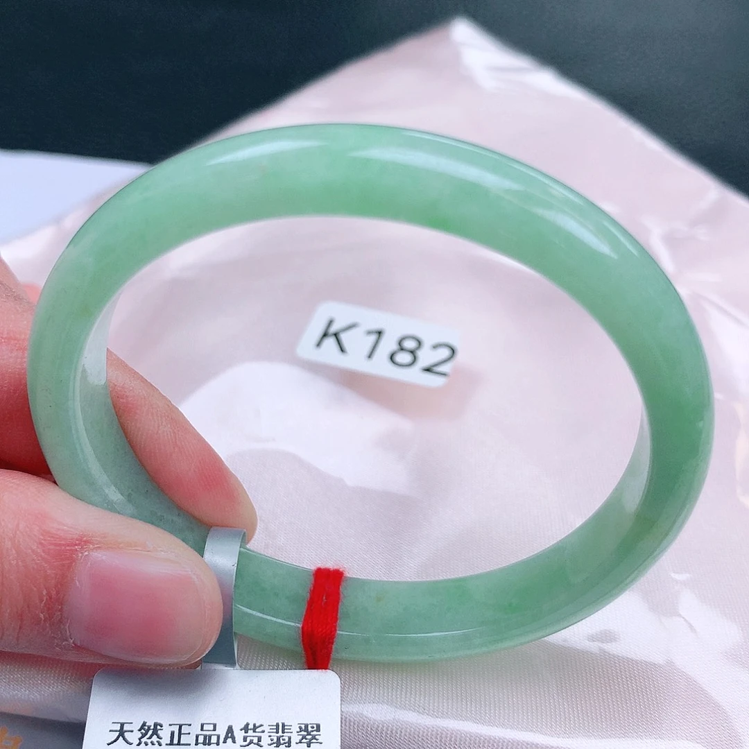 翡翠未镶嵌手镯缅甸天然a货翡翠手镯