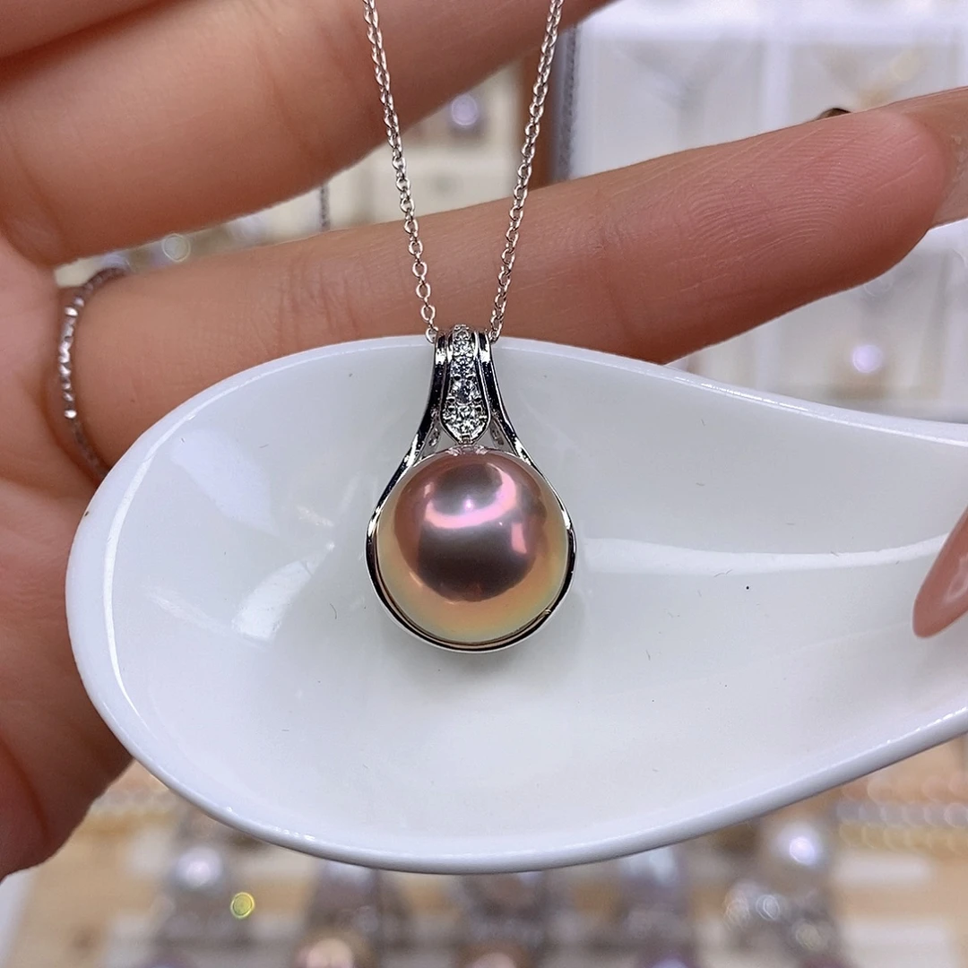 淡水珍珠合金颈饰F