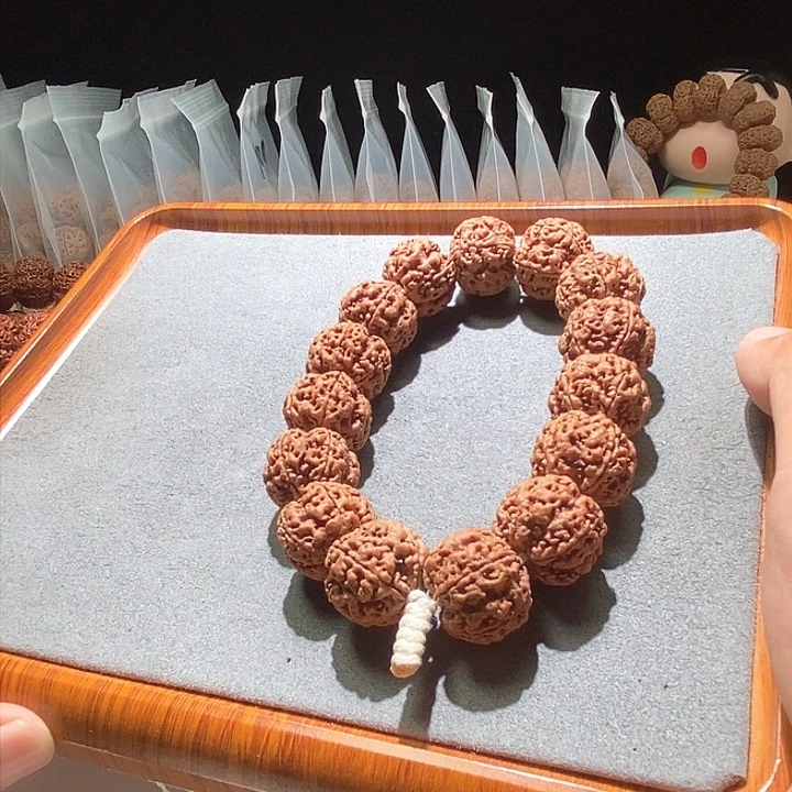 吊坠金刚菩提私人订制龙鳞梅花21mm