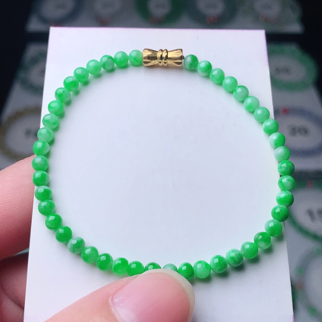 翡翠未镶嵌手链翡翠