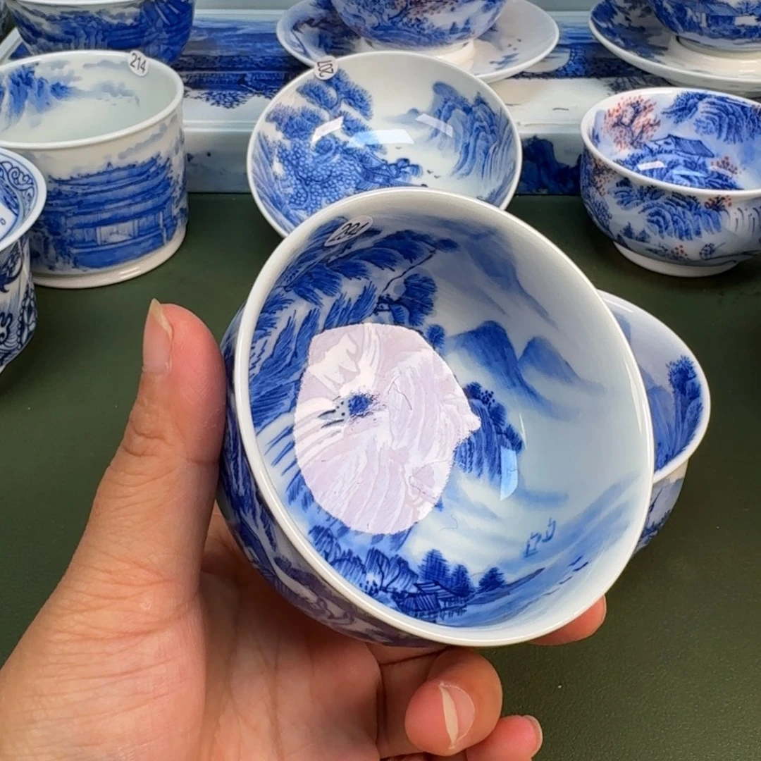 景德镇纯手绘茶具圆圆294