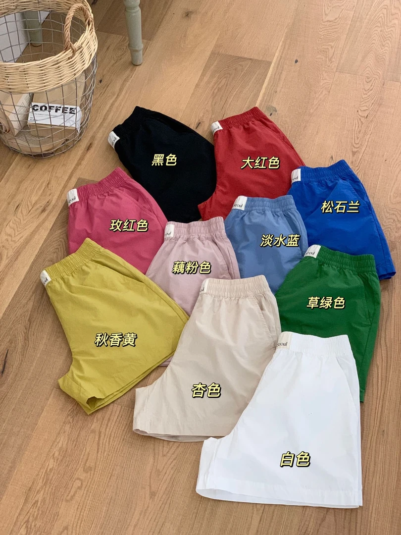 韩系水洗棉短裤SE 3348