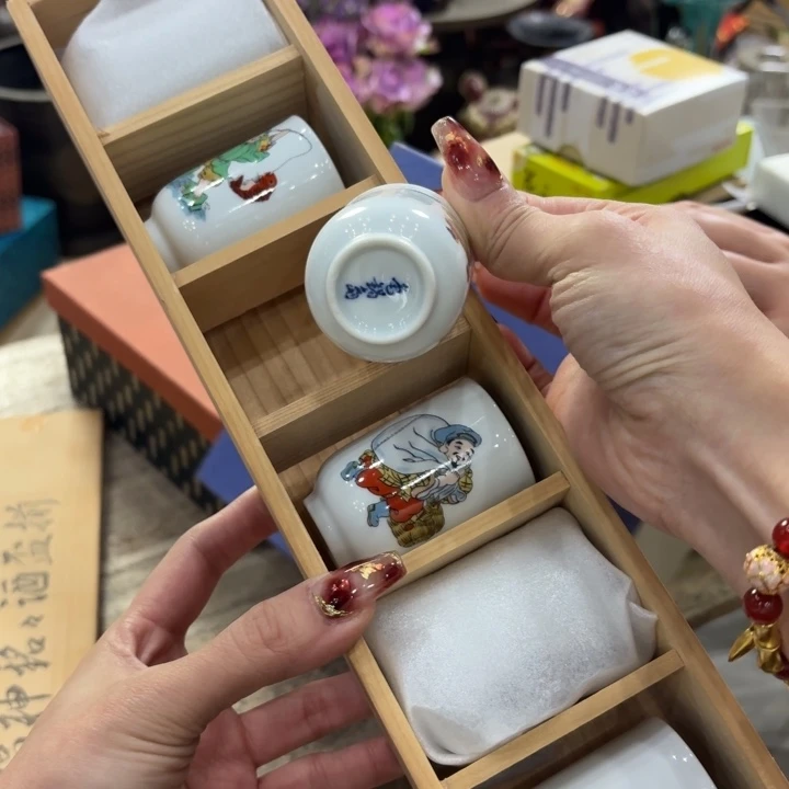 陶瓷古美术置物摆件