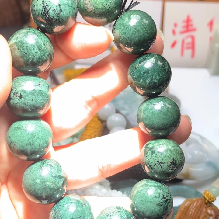 翡翠未镶嵌颈饰保真天然A货翡翠