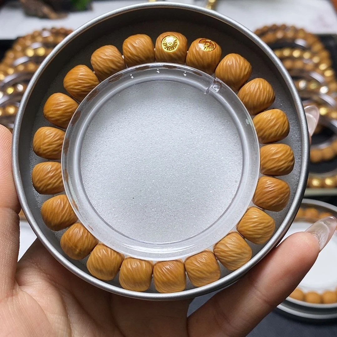 猴头核桃手串双标龙岩云锦尺寸11+全品单号366号