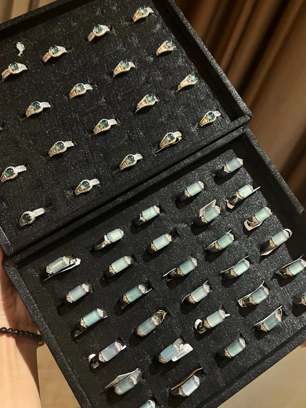 【小蕊寻翠】组合戒指多样性发货一XR-8413-Z4|SL