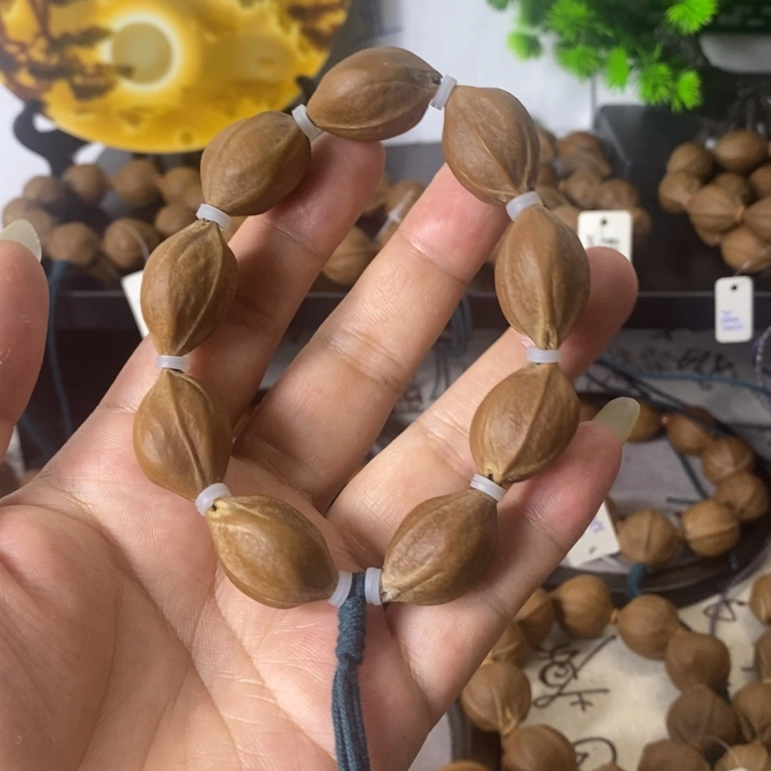 有***a橄榄核手串1826梅林铁核