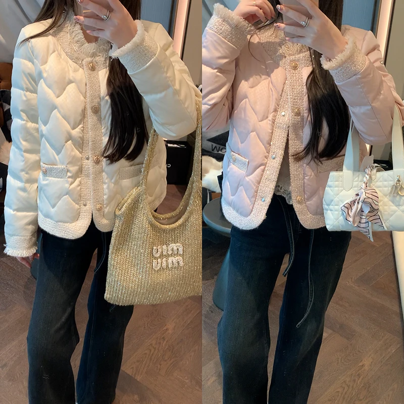 【mimius】&游鹿鹿 轻薄短款小香风外套 F11006