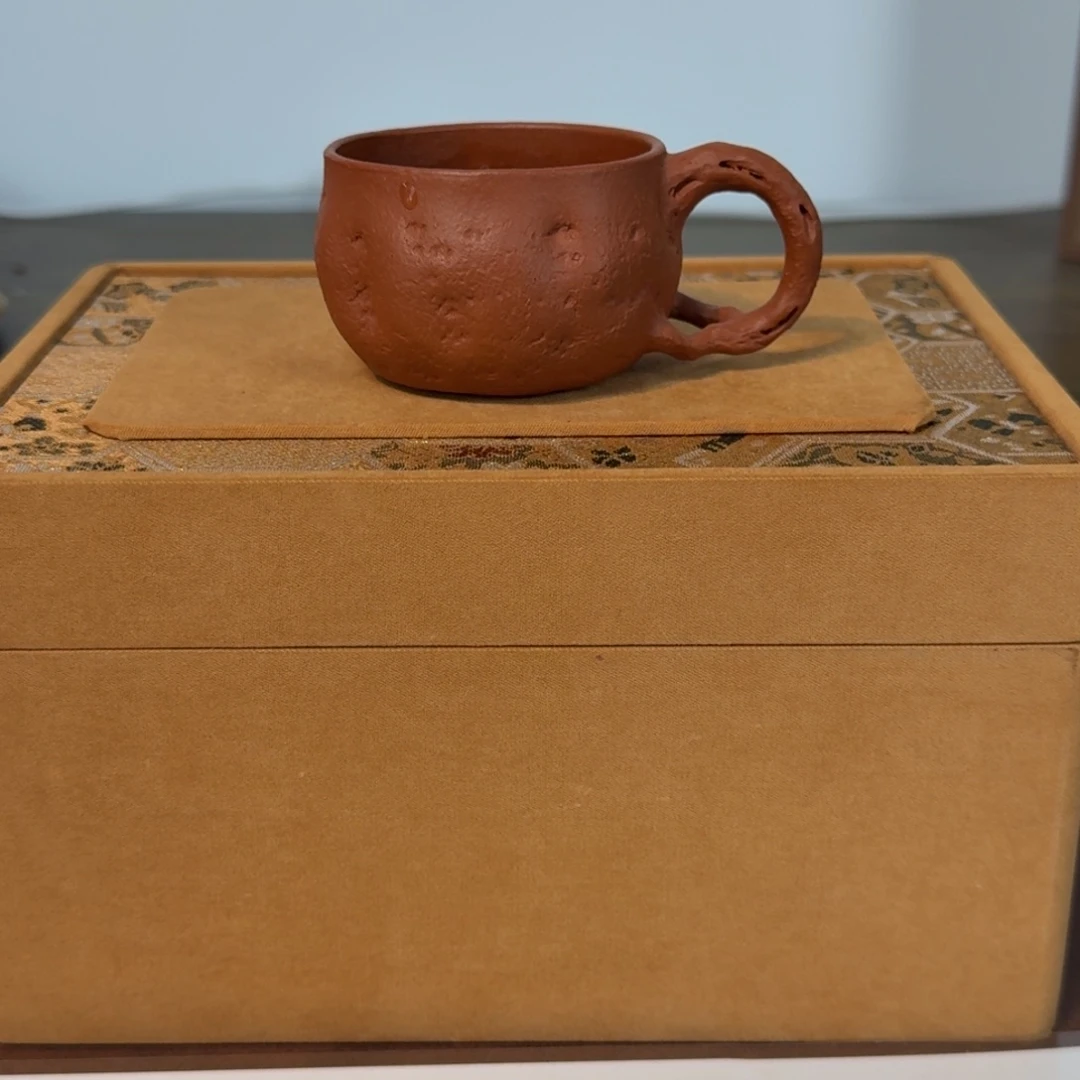 小煤窑朱泥全手工供春杯